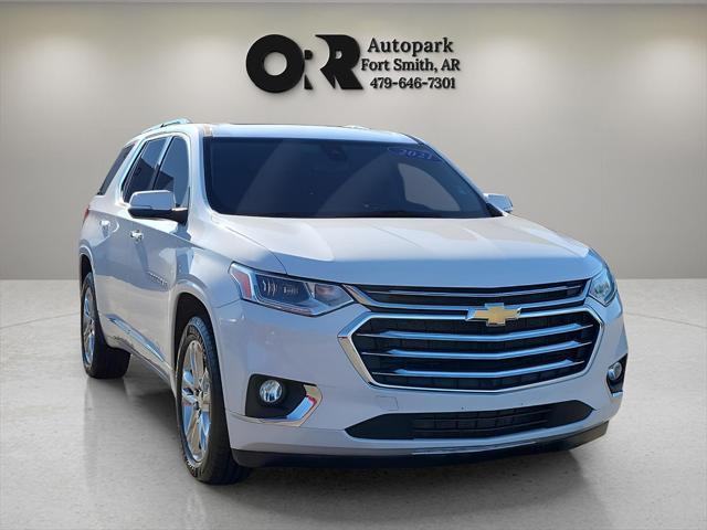 used 2021 Chevrolet Traverse car, priced at $32,443