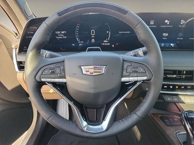 new 2025 Cadillac CT5 car, priced at $51,455