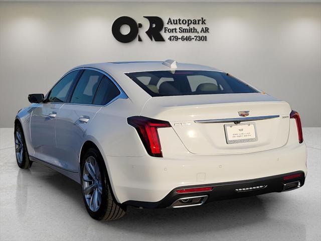 new 2025 Cadillac CT5 car, priced at $51,455