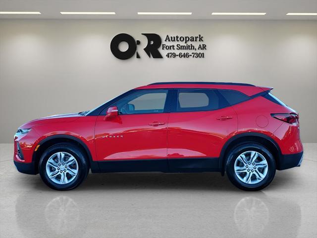 used 2022 Chevrolet Blazer car, priced at $25,206