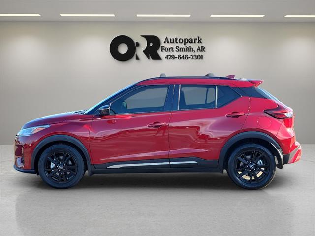 used 2023 Nissan Kicks car, priced at $20,852