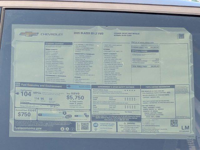 new 2025 Chevrolet Blazer EV car, priced at $39,500