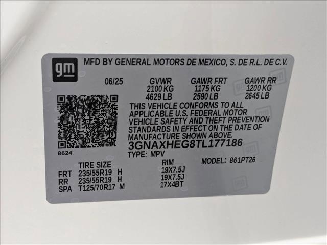 new 2026 Chevrolet Equinox car, priced at $28,526