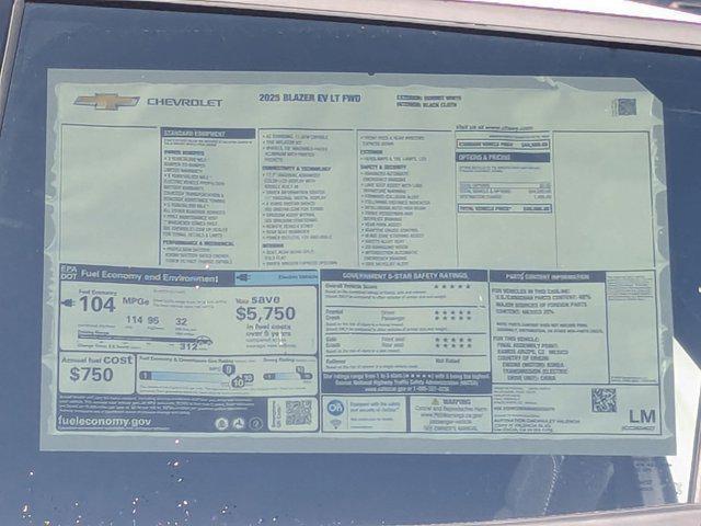 new 2025 Chevrolet Blazer EV car, priced at $39,500