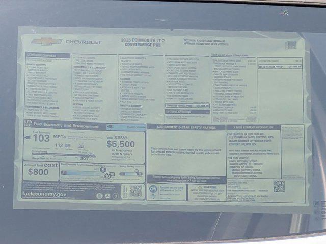 new 2025 Chevrolet Equinox EV car, priced at $46,999