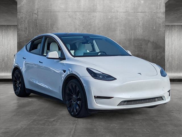 used 2022 Tesla Model Y car, priced at $32,995