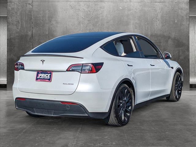 used 2022 Tesla Model Y car, priced at $32,995