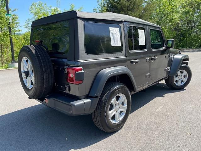 used 2020 Jeep Wrangler Unlimited car, priced at $31,900