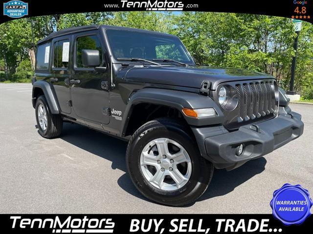 used 2020 Jeep Wrangler Unlimited car, priced at $31,250
