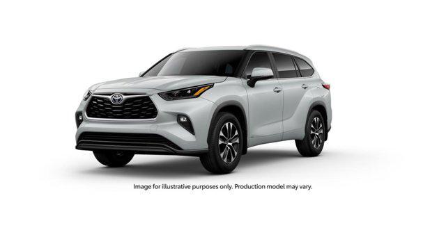 new 2025 Toyota Highlander Hybrid car, priced at $50,042