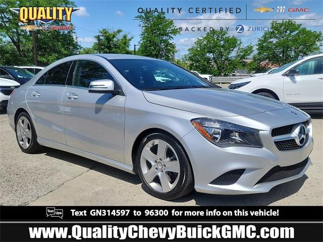 used 2016 Mercedes-Benz CLA-Class car, priced at $16,419