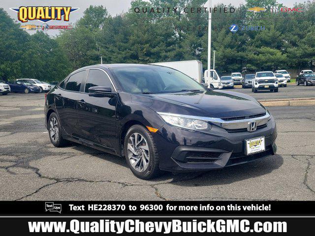 used 2017 Honda Civic car, priced at $15,000