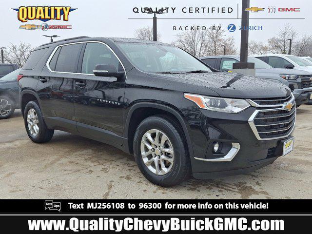 used 2021 Chevrolet Traverse car, priced at $27,880