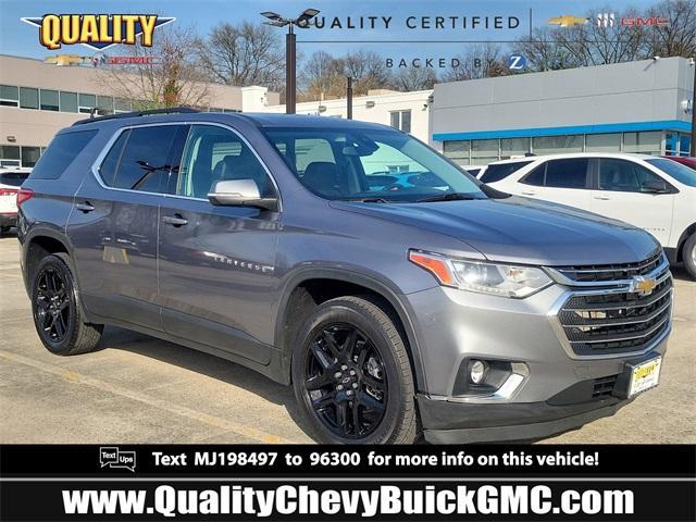 used 2021 Chevrolet Traverse car, priced at $27,844
