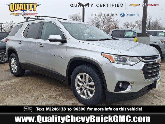 used 2021 Chevrolet Traverse car, priced at $27,377