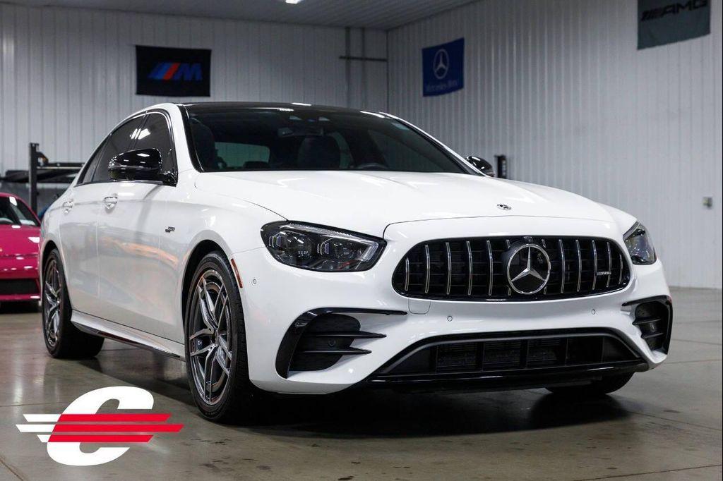 used 2022 Mercedes-Benz AMG E 53 car, priced at $59,990