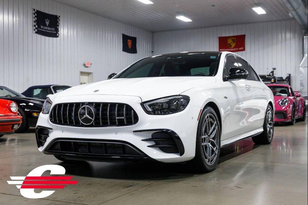used 2022 Mercedes-Benz AMG E 53 car, priced at $59,990