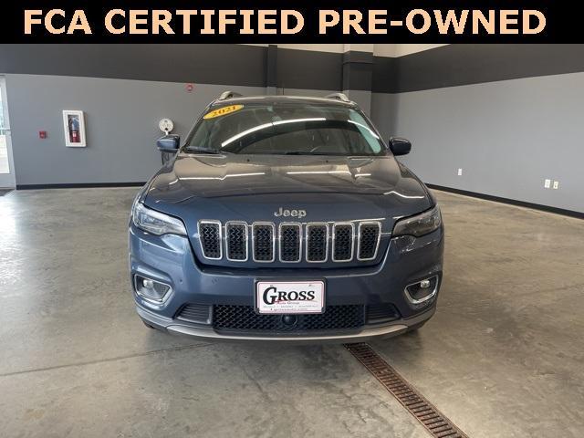 used 2021 Jeep Cherokee car, priced at $25,399