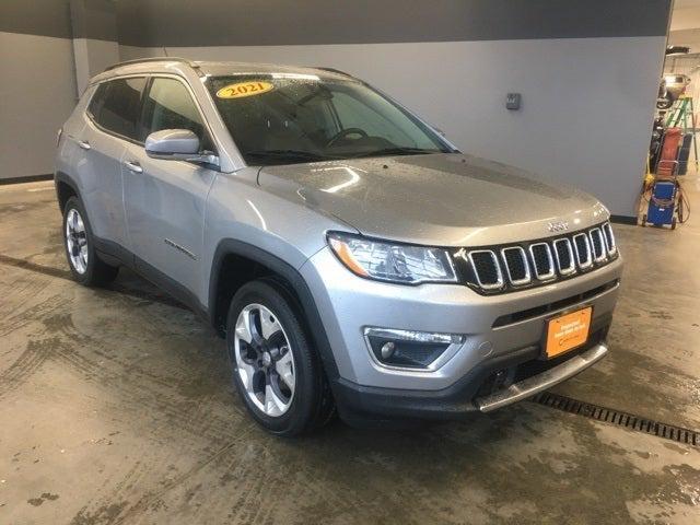 used 2021 Jeep Compass car, priced at $19,799