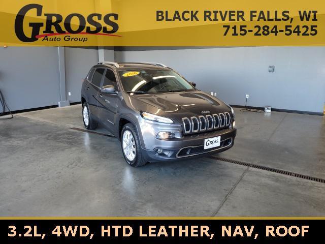 used 2016 Jeep Cherokee car, priced at $12,590