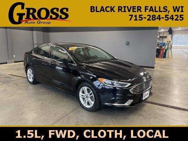 used 2018 Ford Fusion car, priced at $11,923