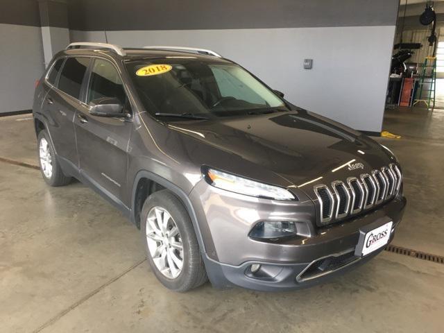 used 2018 Jeep Cherokee car, priced at $15,990