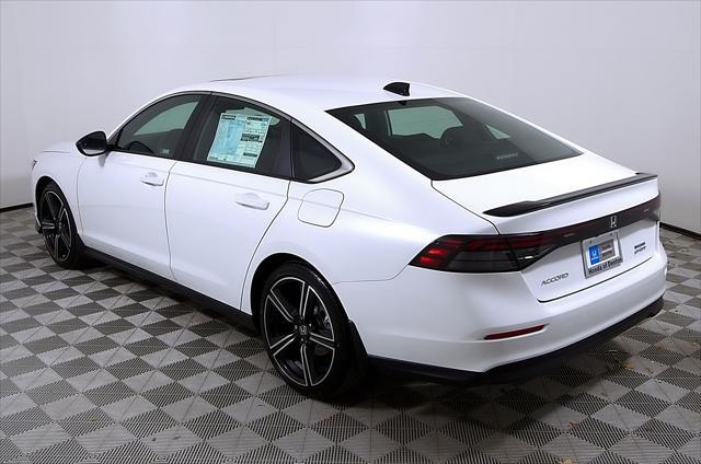 new 2025 Honda Accord Hybrid car, priced at $35,260