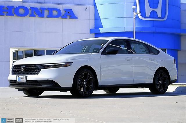 new 2025 Honda Accord car, priced at $32,110