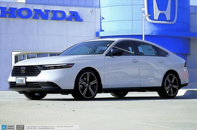 new 2025 Honda Accord Hybrid car, priced at $35,205