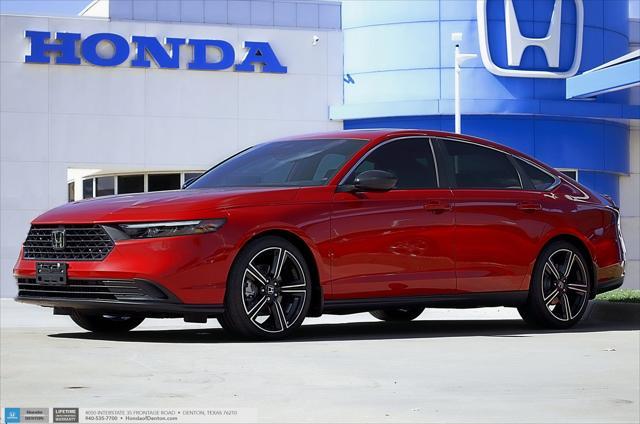 new 2024 Honda Accord Hybrid car, priced at $34,445