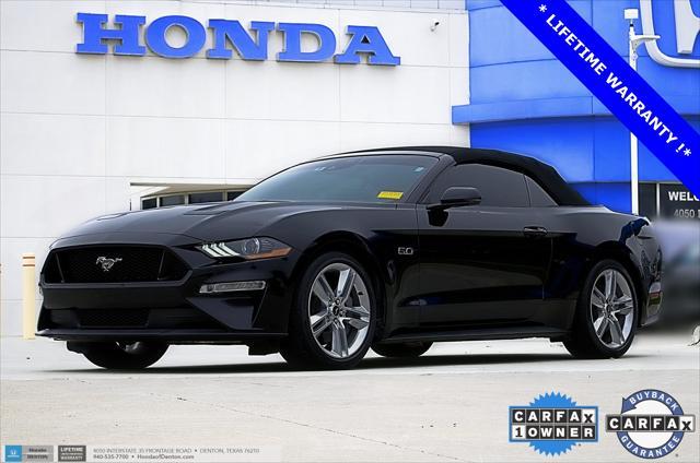 used 2021 Ford Mustang car, priced at $36,628