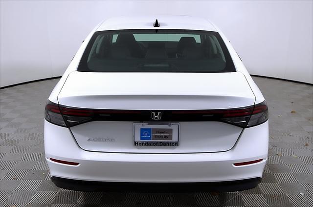 new 2025 Honda Accord car, priced at $32,165