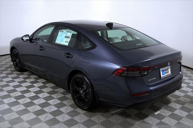 new 2025 Honda Accord car, priced at $31,710
