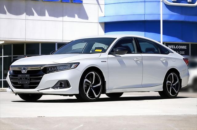 used 2022 Honda Accord Hybrid car, priced at $27,491