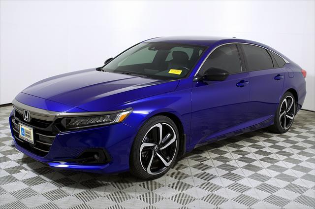 used 2022 Honda Accord car, priced at $25,387