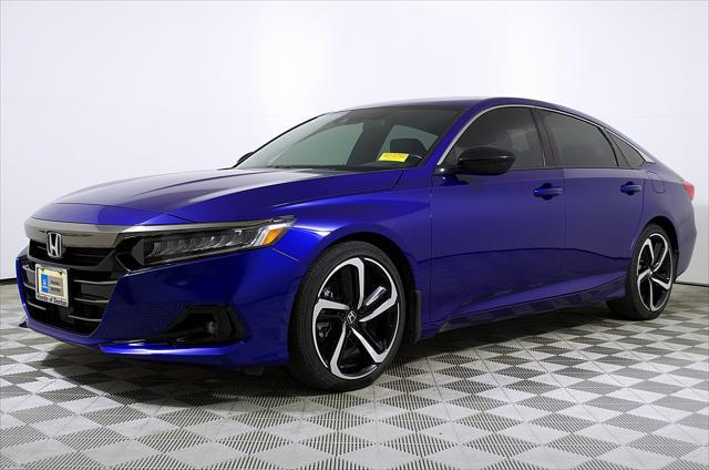 used 2022 Honda Accord car, priced at $25,387