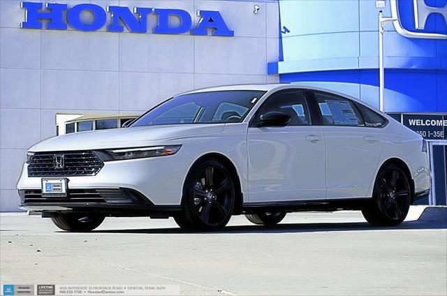 new 2024 Honda Accord Hybrid car, priced at $36,425