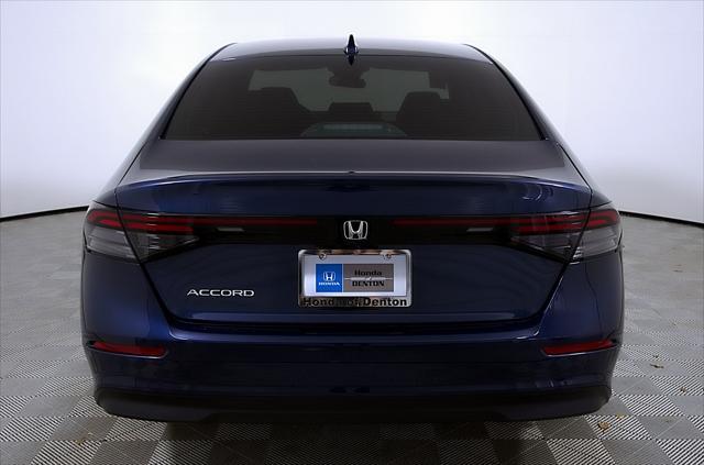 new 2024 Honda Accord car, priced at $31,005