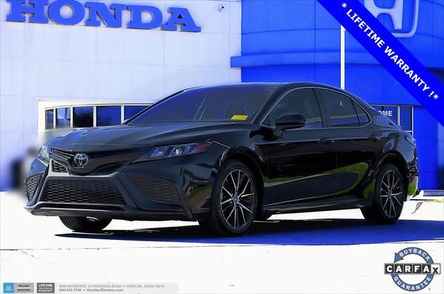 used 2021 Toyota Camry car, priced at $23,389