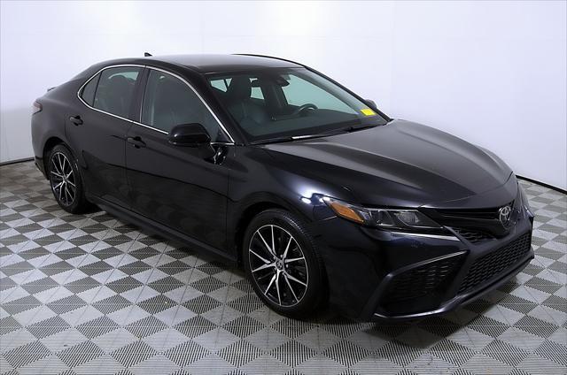 used 2021 Toyota Camry car, priced at $23,389