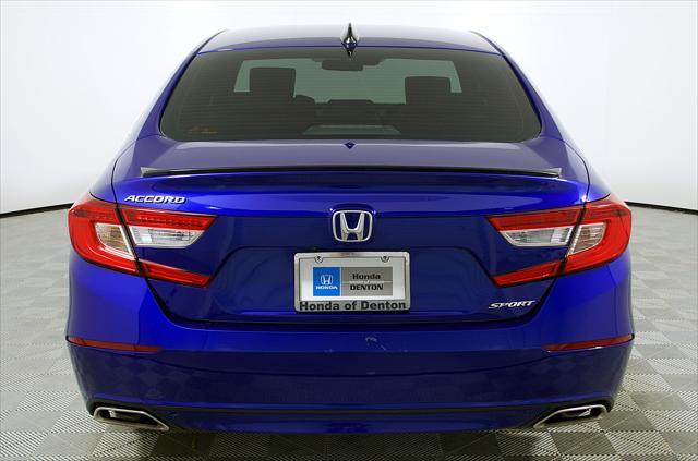 used 2021 Honda Accord car, priced at $26,445