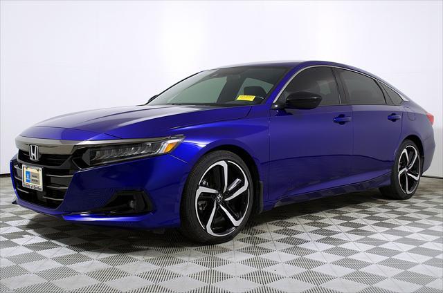 used 2021 Honda Accord car, priced at $26,445