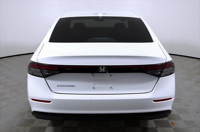 new 2024 Honda Accord car, priced at $29,445