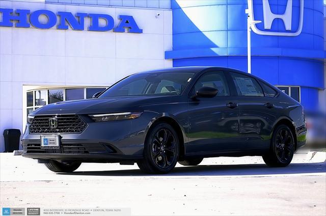 new 2025 Honda Accord car, priced at $31,655