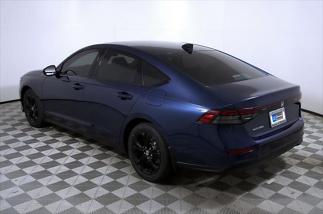 new 2025 Honda Accord car, priced at $31,710