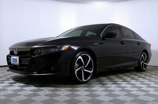 used 2022 Honda Accord Hybrid car, priced at $26,142