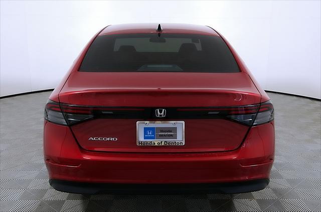 new 2025 Honda Accord car, priced at $32,165