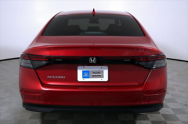 new 2024 Honda Accord car, priced at $31,460