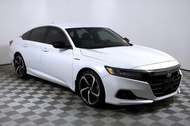 used 2022 Honda Accord Hybrid car, priced at $26,998