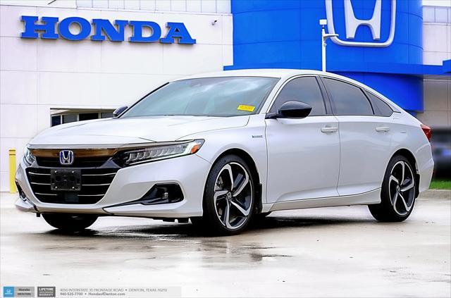 used 2022 Honda Accord Hybrid car, priced at $26,998